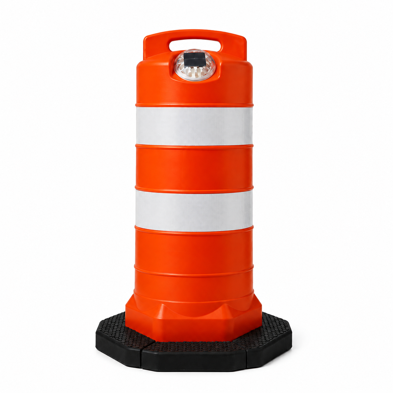 Solar Traffic Barrel 